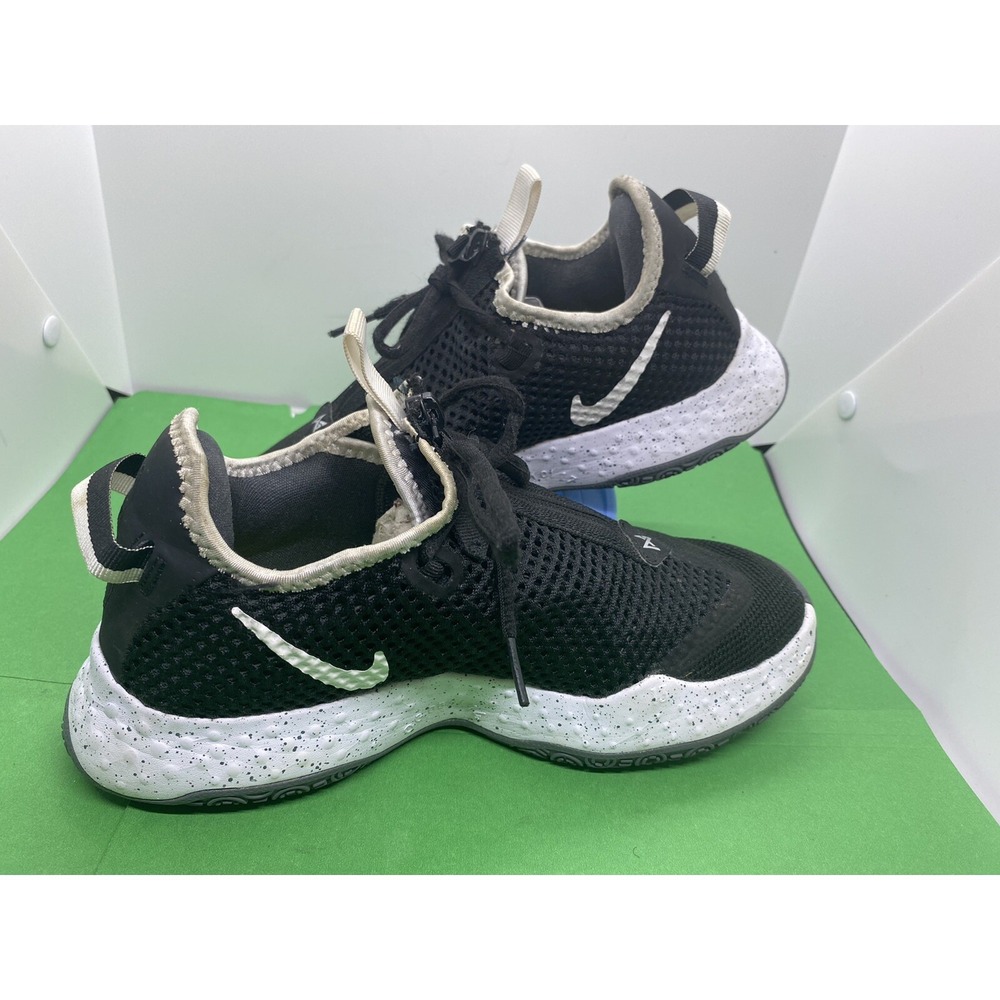 Nike Mens PG 4 TB CK5828-002 Black Running Shoes Sneakers Size 6.5